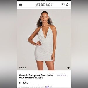 Windsor Pearl Mini Dress